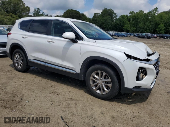 2019 Hyundai Santa Fe SE z VIN 5NMS23AD6KH094877, wystawiony jako Copart lot #58209485 z przebiegiem 77 142 mil mil oraz Szkoda całkowita • Salvage title. Historia ofert i sprzedaży dostępna na DreamBid. Obrazek 4.