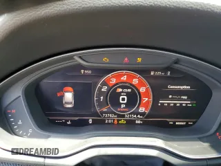 2019 Audi SQ5 Premium Plus with VIN WA1B4AFY3K2002715, listed as a Copart auction lot 64977024 with 73,762 mi miles and Salvage Title. Bid and sale history available at DreamBid. Image 9.