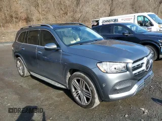 2021 Mercedes-Benz GLS 450 with VIN 4JGFF5KE7MA411180, listed as a Copart auction lot 50379895 with 70,272 mi miles and Salvage Title. Bid and sale history available at DreamBid. Image 4.