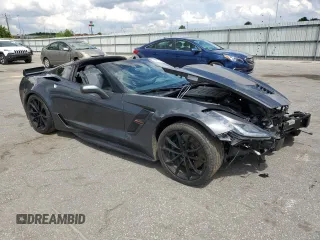 2017 Chevrolet Corvette Grand Sport 2LT with VIN 1G1YY2D71H5111730, listed as a Copart auction lot 55511355 with Not provided miles and Salvage title. Bid and sale history available at DreamBid. Image 4.