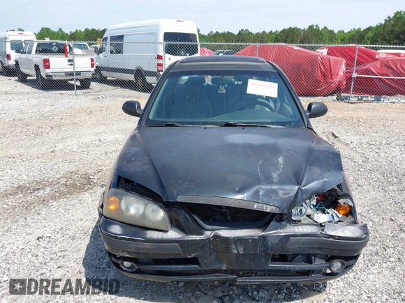 2005 Hyundai Elantra GLS with VIN KMHDN46D05U116895, listed as a IAAI auction lot 42345616 with 292,340 mi miles and . Bid and sale history available at DreamBid. Image 12.