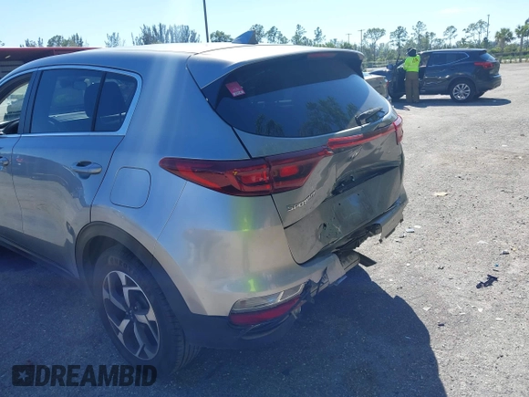 2021 Kia Sportage LX with VIN KNDPM3AC8M7925443, listed as a IAAI auction lot 41861046 with 87,142 mi miles and . Bid and sale history available at carsss.com. Image 6.