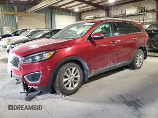 2017 Kia Sorento LX with VIN 5XYPGDA33HG322177, listed as a Copart auction lot 44310725 with 95,254 mi miles and Salvage Title. Bid and sale history available at carsss.com. Image 1.