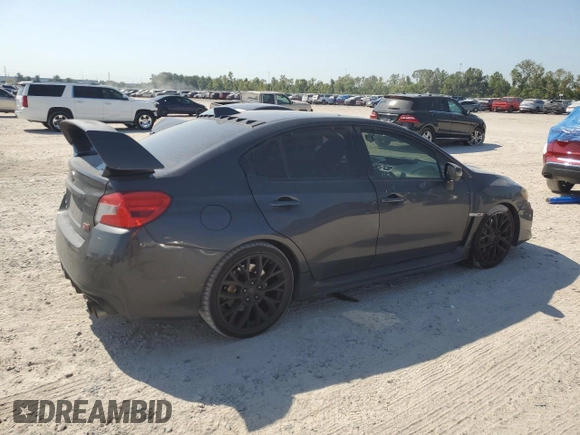 2018 Subaru WRX STI Launch with VIN JF1VA2W61J9820794, listed as a Copart auction lot 76299864 with 137,498 mi miles and Salvage title. Bid and sale history available at DreamBid. Image 3.