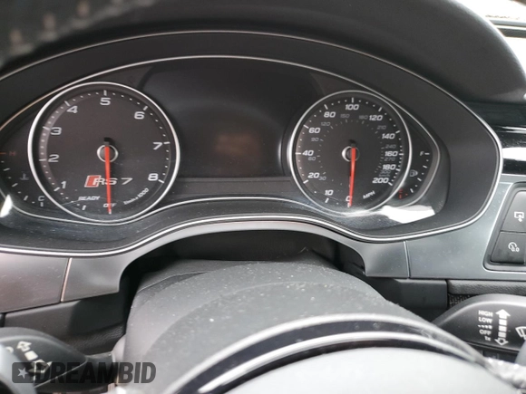2016 Audi RS 7 Prestige z VIN WUAW2AFC2GN900328, wystawiony jako Copart lot #74450074 z przebiegiem Nie podano mil oraz Nie do naprawy. Historia ofert i sprzedaży dostępna na DreamBid. Obrazek 9.