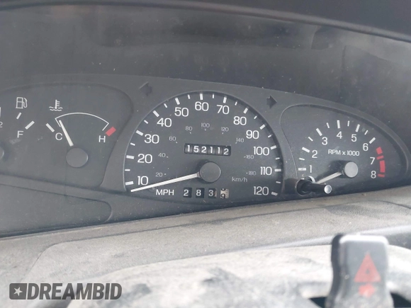 2002 Ford Escort ZX2 Standard with VIN 3FAFP11322R194513, listed as a IAAI auction lot 42740280 with 152,112 mi miles and . Bid and sale history available at DreamBid. Image 7.