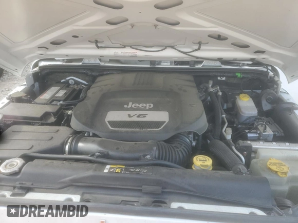 2017 Jeep Wrangler Unlimited Sport with VIN 1C4BJWDG6HL709901, listed as a Copart auction lot 55262645 with 100,887 mi miles and Salvage title. Bid and sale history available at DreamBid. Image 12.