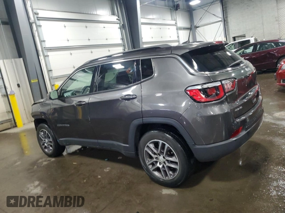 2017 Jeep Compass Latitude with VIN 3C4NJDBBXHT692968, listed as a Copart auction lot 57858445 with 145,838 mi miles and Salvage title. Bid and sale history available at DreamBid. Image 2.