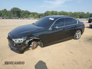 2017 BMW 3 Series 330i with VIN WBA8B9G55HNU50581, listed as a Copart auction lot 67605504 with 123,106 mi miles and Salvage Title. Bid and sale history available at carsss.com. Image 1.