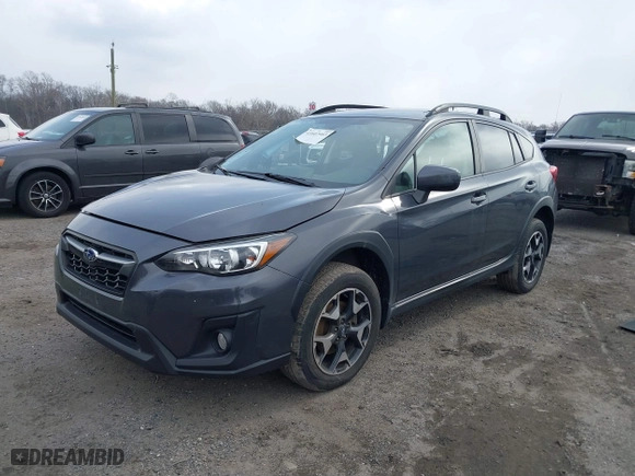 2020 Subaru Crosstrek Premium with VIN JF2GTAPC5L8272465, listed as a IAAI auction lot 41607403 with 48,772 mi miles. Bid and sale history available at carsss.com. Image 2.