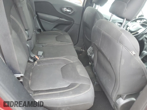 2015 Jeep Cherokee Latitude with VIN 1C4PJLCB3FW712356, listed as a Copart auction lot 51616355 with 153,972 mi miles and Salvage Title. Bid and sale history available at DreamBid. Image 12.
