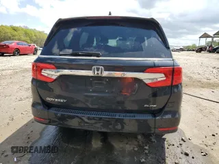 2018 Honda Odyssey Elite with VIN 5FNRL6H98JB068893, listed as a Copart auction lot 50985115 with 83,627 mi miles and Salvage Title. Bid and sale history available at carsss.com. Image 6.