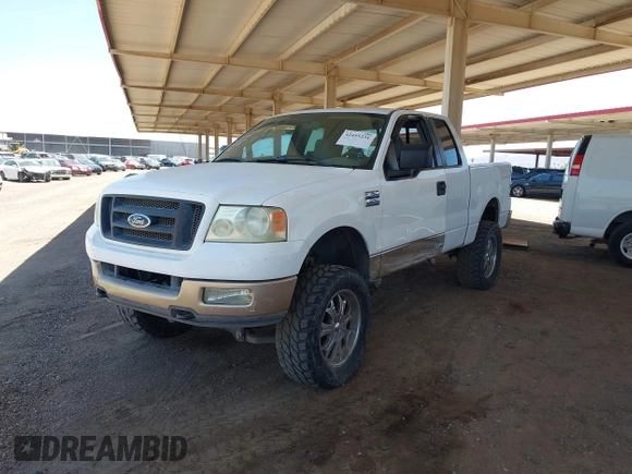 2005 Ford F-150 STX with VIN 1FTRX14W55FA03147, listed as a IAAI auction lot 42455231 with 210,999 mi miles and . Bid and sale history available at DreamBid. Image 2.