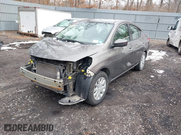 2016 Nissan Versa SV with VIN 3N1CN7AP1GL802947, listed as a IAAI auction lot 41548076 with 85,562 mi miles and . Bid and sale history available at DreamBid. Image 2.