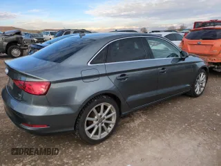 2015 Audi A3 Premium with VIN WAUAJGFF2F1032504, listed as a Copart auction lot 88270145 with 101,018 mi miles and Salvage title. Bid and sale history available at DreamBid. Image 3.