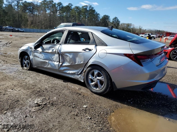 2021 Hyundai Elantra SE with VIN 5NPLL4AG6MH050756, listed as a Copart auction lot 87396864 with 81,207 mi miles and Salvage Title. Bid and sale history available at carsss.com. Image 2.