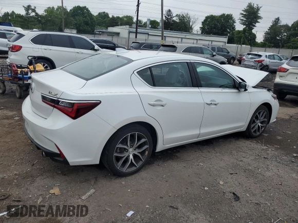 2021 Acura ILX Premium z VIN 19UDE2F73MA001339, wystawiony jako Copart lot #59689615 z przebiegiem Nie podano mil oraz Szkoda całkowita • Salvage title. Historia ofert i sprzedaży dostępna na DreamBid. Obrazek 3.