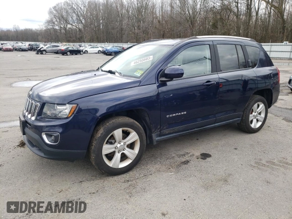 2015 Jeep Compass High Altitude Edition with VIN 1C4NJCEA2FD335185, listed as a Copart auction lot 46255603 with 57,054 mi miles. Bid and sale history available at carsss.com. Image 1.