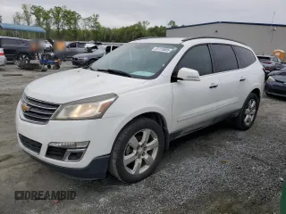 2016 Chevrolet Traverse LT with VIN 1GNKRGKD3GJ171909, listed as a Copart auction lot 51115005 with 177,160 mi miles and Salvage Title. Bid and sale history available at carsss.com. Image 1.