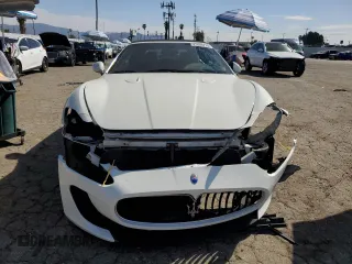 2015 Maserati GranTurismo Convertible Sport with VIN ZAM45VMA1F0140484, listed as a Copart auction lot 47405715 with 63,465 mi miles and Salvage Title. Bid and sale history available at carsss.com. Image 5.