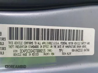 2013 Dodge Journey Crew with VIN 3C4PDCDG4DT680215, listed as a IAAI auction lot 42041962 with 82,705 mi miles and . Bid and sale history available at DreamBid. Image 9.