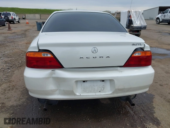 2000 Acura TL with VIN 19UUA5667YA035780, listed as a IAAI auction lot 41845474 with 63,314 mi miles. Bid and sale history available at carsss.com. Image 6.