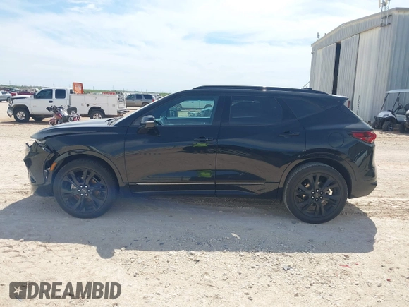 2020 Chevrolet Blazer RS z VIN 3GNKBERS5LS674539, wystawiony jako IAAI lot #42217748 z przebiegiem 71 658 mil mil oraz . Historia ofert i sprzedaży dostępna na DreamBid. Obrazek 14.
