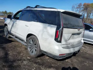 2021 Cadillac Escalade Sport with VIN 1GYS4FKL9MR282951, listed as a IAAI auction lot 41492002 with 73,861 mi miles. Bid and sale history available at carsss.com. Image 3.