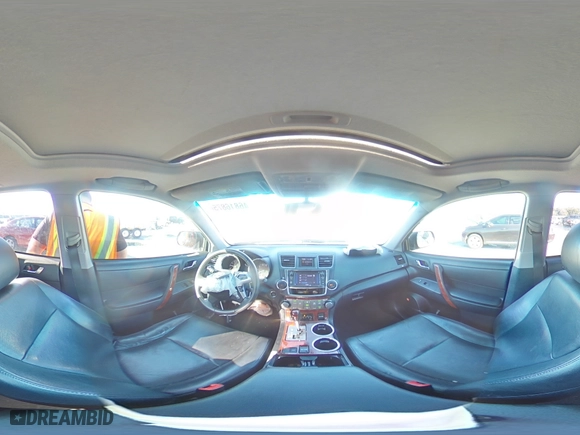 2013 Toyota Highlander Limited with VIN 5TDYK3EHXDS124308, listed as a Copart auction lot 46816875 with 104,832 mi miles and Salvage Title. Bid and sale history available at carsss.com. Image 15.