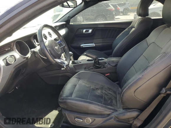 2017 Ford Mustang EcoBoost Premium with VIN 1FATP8UH7H5217976, listed as a Copart auction lot 49411505 with 145,437 mi miles and Clean title. Bid and sale history available at DreamBid. Image 7.