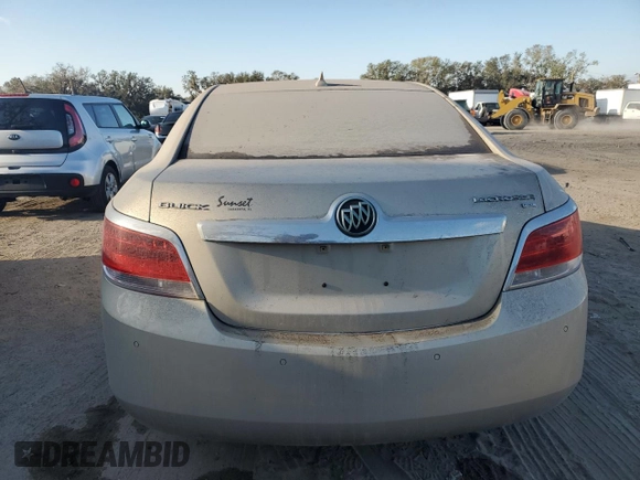 2010 Buick LaCrosse CXL with VIN 1G4GC5EG6AF216616, listed as a Copart auction lot 85973784 with Not Provided miles and Salvage Title. Bid and sale history available at DreamBid. Image 6.
