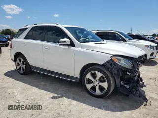 2016 Mercedes-Benz GLE 350 with VIN 4JGDA5JB1GA740362, listed as a Copart auction lot 56634105 with 107,992 mi miles and Salvage title. Bid and sale history available at DreamBid. Image 4.