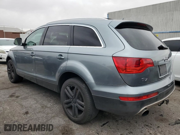 2007 Audi Q7 Premium with VIN WA1BY74L97D070849, listed as a Copart auction lot 48178185 with 223,138 mi miles and Salvage title. Bid and sale history available at DreamBid. Image 2.