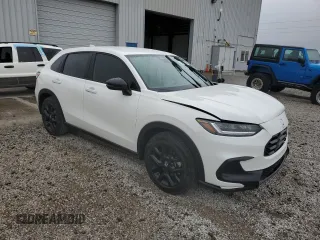 2024 Honda HR-V Sport z VIN 3CZRZ2H53RM757407, wystawiony jako Copart lot #54788665 z przebiegiem 15 933 mil mil oraz Szkoda całkowita • Salvage title. Historia ofert i sprzedaży dostępna na DreamBid. Obrazek 4.