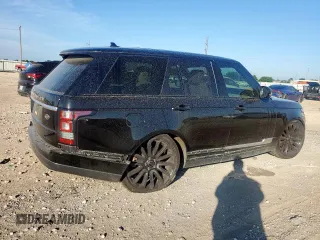 2016 Land Rover Range Rover HSE с VIN SALGS2KF2GA304823, выставлен на аукционе Copart как лот 57640415 с пробегом 51 482 миль миль и Списание • Salvage title. История ставок и продаж доступна на DreamBid. Изображение 3.