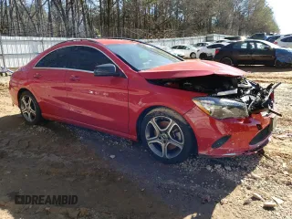 2018 Mercedes-Benz CLA with VIN WDDSJ4EB7JN633189, listed as a Copart auction lot 37712953 with 56,158 mi miles. Bid and sale history available at carsss.com. Image 4.