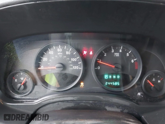 2012 Jeep Patriot Sport with VIN 1C4NJPBAXCD639209, listed as a IAAI auction lot 41539883 with 244,585 mi miles and . Bid and sale history available at DreamBid. Image 7.