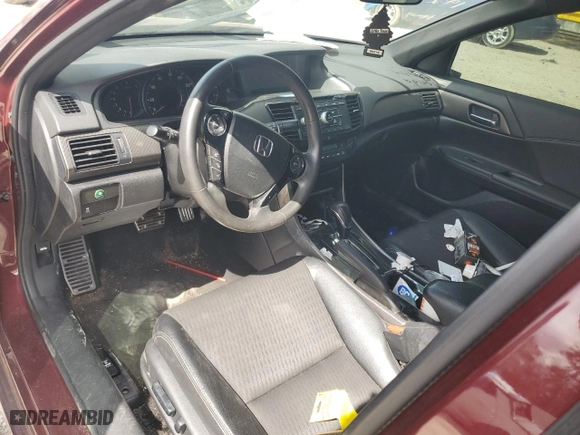 2017 Honda Accord Sedan Sport with VIN 1HGCR2F53HA192944, listed as a Copart auction lot 48325505 with 0 mi miles and Salvage Title. Bid and sale history available at carsss.com. Image 8.