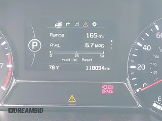 2015 Kia Optima SX Turbo with VIN 5XXGR4A69FG443396, listed as a IAAI auction lot 42464162 with 118,094 mi miles and . Bid and sale history available at DreamBid. Image 7.