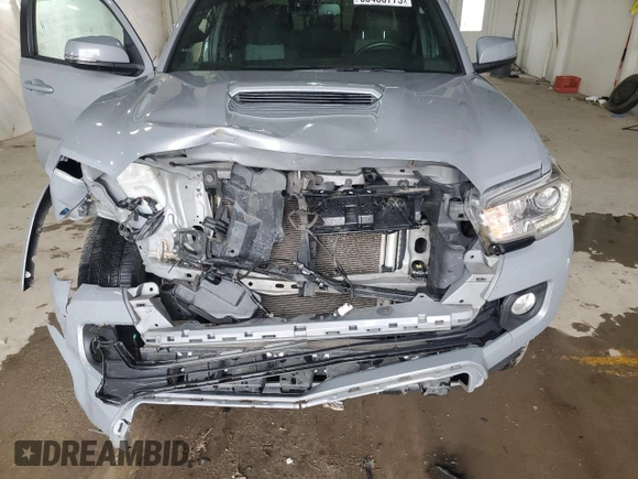 2021 Toyota Tacoma SR with VIN 5TFCZ5AN1MX282270, listed as a Copart auction lot 58480775 with 80,584 mi miles and Salvage title. Bid and sale history available at DreamBid. Image 11.