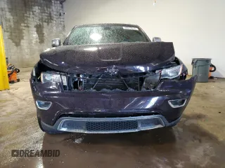 2019 Jeep Grand Cherokee Limited with VIN 1C4RJEBG2KC689827, listed as a Copart auction lot 56872615 with 96,376 mi miles and Salvage title. Bid and sale history available at DreamBid. Image 5.