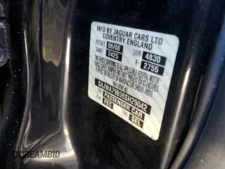 2008 Jaguar XJ with VIN SAJWA79B98SH29042, listed as a Copart auction lot 43599575 with 0 mi miles and Salvage Title. Bid and sale history available at carsss.com. Image 12.