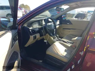 2014 Honda Accord Sedan EX-L with VIN 1HGCR3F82EA038012, listed as a IAAI auction lot 41486603 with 95,729 mi miles. Bid and sale history available at carsss.com. Image 5.