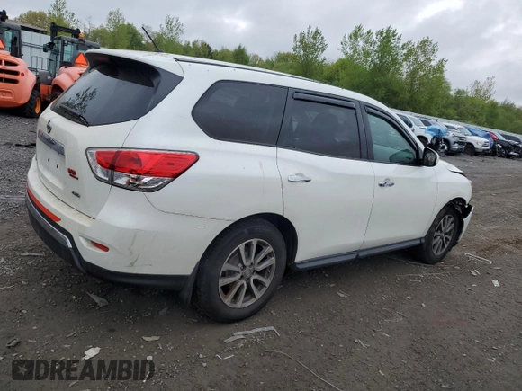 2015 Nissan Pathfinder Platinum with VIN 5N1AR2MM6FC640557, listed as a Copart auction lot 55948055 with 136,461 mi miles and Clean title. Bid and sale history available at DreamBid. Image 3.