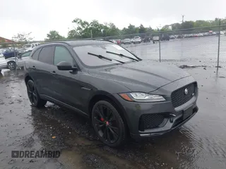 2017 Jaguar F-Pace S with VIN SADCM2BV4HA886520, listed as a IAAI auction lot 42248969 with 85,683 mi miles and . Bid and sale history available at DreamBid. Image 1.