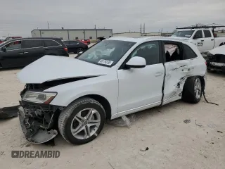 2015 Audi Q5 Premium with VIN WA1CFAFP4FA055408, listed as a Copart auction lot 46178235 with 90,187 mi miles and Salvage Title. Bid and sale history available at carsss.com. Image 1.