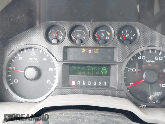 2008 Ford F-250 XL with VIN 1FTSX21538EE56602, listed as a IAAI auction lot 42364301 with 104,546 mi miles and . Bid and sale history available at DreamBid. Image 15.