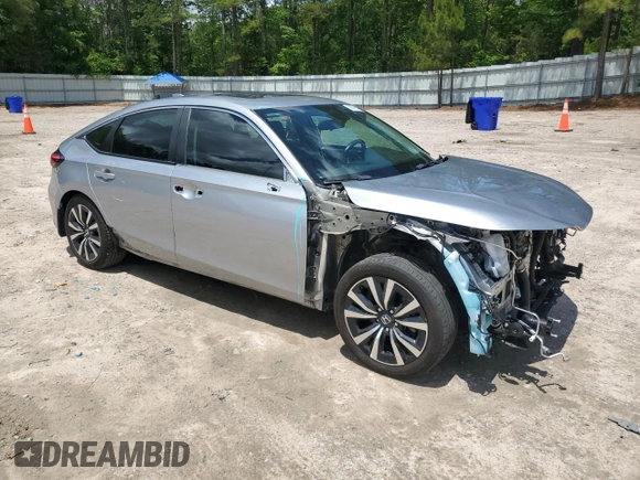2023 Honda Civic EX-L z VIN 19XFL1H73PE000732, wystawiony jako Copart lot #53978645 z przebiegiem 18 732 mil mil oraz Szkoda całkowita • Salvage title. Historia ofert i sprzedaży dostępna na DreamBid. Obrazek 4.