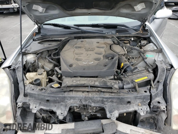 2003 Infiniti G35 w/Leather with VIN JNKCV51E73M016617, listed as a Copart auction lot 60571025 with 244,954 mi miles and Salvage title. Bid and sale history available at DreamBid. Image 11.
