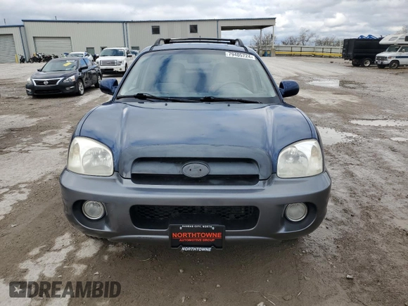 2006 Hyundai Santa Fe GLS with VIN KM8SC73DX6U101860, listed as a Copart auction lot 79405724 with 221,485 mi miles and Clean Title. Bid and sale history available at carsss.com. Image 5.